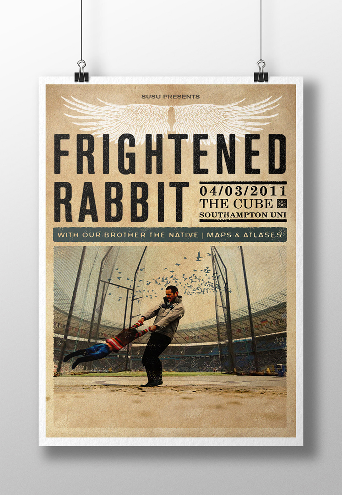 Frightened Rabbit poster